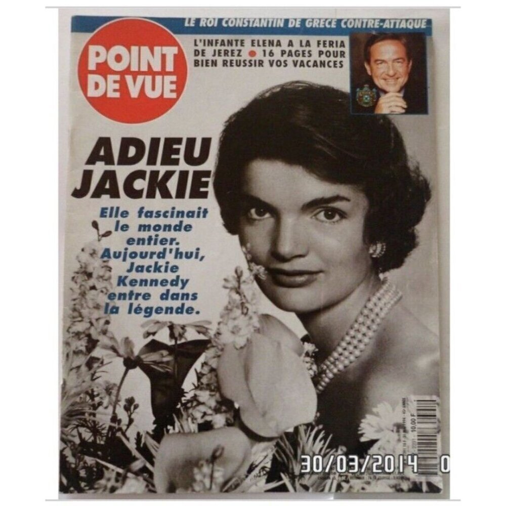POINT DE VUE 2391 Deces Jackie Kennedy Onassis Ginori-Lisci St Ours jerez